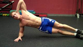 How To Side Oblique Crunch [upl. by Elidad]