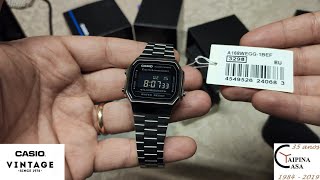 Casio Vintage A168WEGG1BEF [upl. by Enicul850]