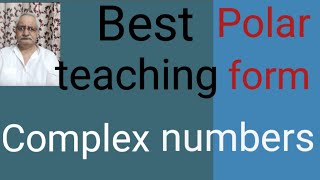 Complex Numbers Maths Class 11 Chapter V  Polar Form of Complex Number [upl. by Atal612]