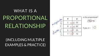 What is a Proportional Relationship  7th Grade  Mathcationcom [upl. by Inaliel565]