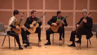 Minneapolis Guitar Quartet  Hermannin Riili by Maria Kalaniemi [upl. by Anavoig]