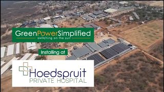 Installing at Hoedspruit Private Hospital [upl. by Asimaj]