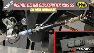 HOWTO HM Quickshifter Installation on your Yamaha R3 [upl. by Hannej]