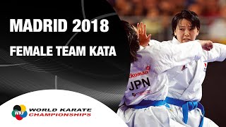 GOLD MEDAL Japan vs Spain  2018 World Championships  WORLD KARATE FEDERATION [upl. by Beaudoin727]