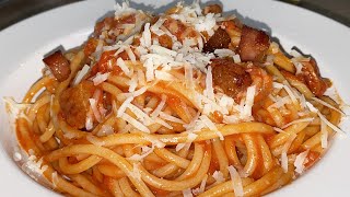 SPAGHETTI ALLAMATRICIANA [upl. by Thamos772]