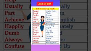 Ielts Vocabulary Words 😍😍 shorts viral [upl. by Nibuz]