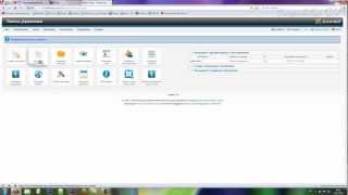 Наполнение сайта Материалы и пункты меню joomla 25 [upl. by Scarito]