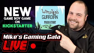 MIKE LIVE Lets Demo a New Game Boy Game on Kickstarter [upl. by Netsuj445]