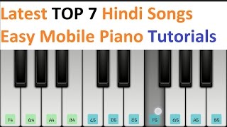 Latest Top 7 Hindi Songs 2016 Piano Tutorials  Jarzee Entertainment [upl. by Mellicent]