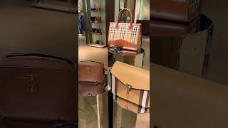 BURBERRY Women Handbags shop with me CaliVlogDaily [upl. by Arded]