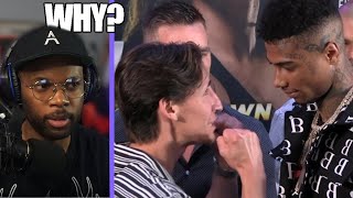 Why Is The Tik Tok Copycat Boxing A Rapper Neumane vs Blueface [upl. by Ikkir]