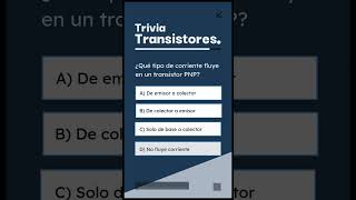 ¿Sabes Todo sobre Transistores ¡Participa en Esta Trivia Electrónica [upl. by Eadie]