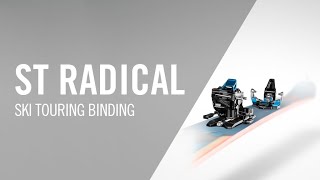 ST RADICAL  Allround ski touring binding  3D product animation  DYNAFIT [upl. by Assyn]