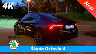 Škoda Octavia 4 Style 2020  Quick look in 4K  Day  Night  Ambient Lights LED Matrix Headlights [upl. by Seebeck175]