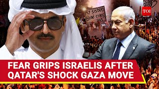 Israelis Cry In Fear After Qatars Big Gaza Move Bibi Escobar You Failed  Tel Aviv Erupts [upl. by Nohsyar]