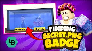 How to get the Secretpng Badge in Destroy Grandma  Roblox [upl. by Hannan]