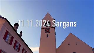 11 11 2024 Fasnachts Beginn 2025 Sargans Switzerland [upl. by Ttessil]