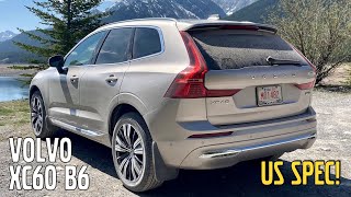 2023 VOLVO XC60 WALK AROUND US SPECS [upl. by Wilen783]