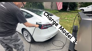 Can Cybertruck Charge my Model 3 Crab Turn [upl. by Jessa908]