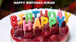 Kiran birthday song  Cakes  Happy Birthday KIRAN [upl. by Nomyt662]