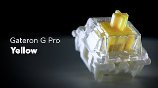 Gateron Pro Milky Yellow  Sound test [upl. by Ecnaret676]