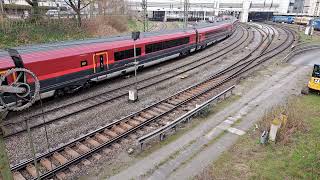 ÖBBRailjet auf Schleichfahrt Abfahrt von Passau Hbf [upl. by Gilges976]