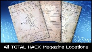 All TOTAL HACK Magazine Locations Guide  Automatron DLC Trailer [upl. by Gigi]