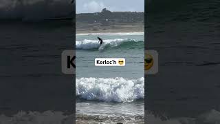 shortsvideo surfer session surfing Kerloc’h 17102024 short finistere 😎 [upl. by Erlandson]