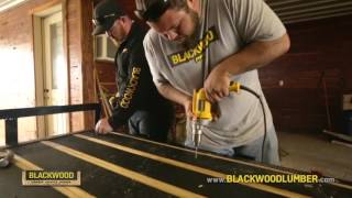 Blackwood Lumber Install [upl. by Goldenberg]