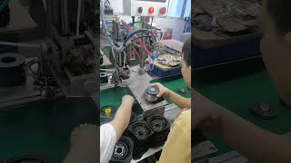 Busy workers in speaker factory production shorts [upl. by Curzon898]