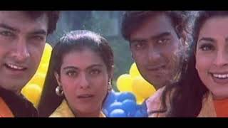 Mr Lova Lova Song  Ishq Movie 1997  Aamir Khan  Ajay Devgan  Kajol  Juhi Chawla [upl. by Yerhpmuh]