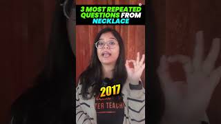 3 Most Repeated Questions From The Necklace 📚🔍 Class 10 English  CBSE Board Exam 2024 [upl. by Notnilc]