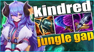 AntiAP Onhit Kindred Build Creates MASSIVE jungle Gaps Kindred Ranked Gameplay  League Of Legends [upl. by Colby]