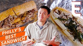 The Roast Pork Sandwich Thats Better than any Philly Cheese Steak — Dining on a Dime [upl. by Keram371]