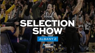 Womens 2024 NCAA tournament bracket  Albany 2 [upl. by Belshin]