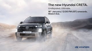 The new Hyundai CRETA  Launch Livestream  2024 [upl. by Isej60]