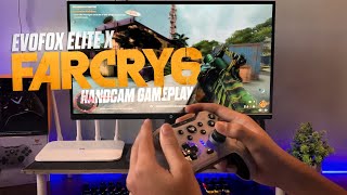 Evofox Elite X Handcam gameplay  Far Cry 6 capturing María Marquessa Productions FND Base [upl. by Lewls]