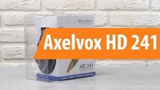 Распаковка Axelvox HD 241  Unboxing Axelvox HD 241 [upl. by Namzzaj525]