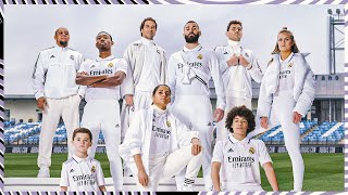 The NEW Real Madrid home kit  202223 [upl. by Derfnam113]