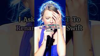 I asked ChatGPT to rename Taylor Swift albums taylorswift swifties shorts erastour chatgpt [upl. by Arturo]