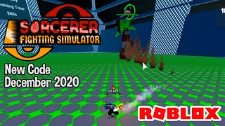 Roblox Sorcerer Fighting Simulator New Code December 2020 [upl. by Letsirc427]