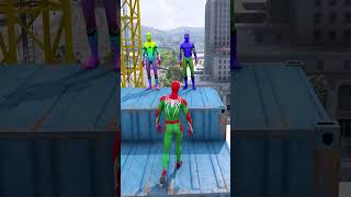 GTA 5 Epic Water Ragdolls  SpiderMan Jumps  Fails ep126 shorts [upl. by Connelley]