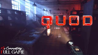 QUOD Episode 1  Full Horror Game 1080p60fps nocommentary [upl. by Noryv43]