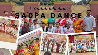 New Santali dance video  sarpa dancesadpa dance [upl. by Britteny]