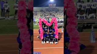 🩷💙🖤 cheer cheerleading highschool pompom [upl. by Ecertal]