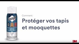 Comment appliquer le Protecteur pour tapis et carpettes Scotchgard [upl. by Yerffoej]