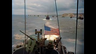 Spectacular Dday in super HD and color Commemorating 80 years of Dday 6 June 1944  6 June 2024 [upl. by Ekihc]