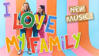 Kids Family Fun Song  I Love My Family  Whistle amp Trick [upl. by Oad]