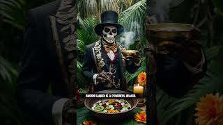 Baron Samedi Secrets of the Haitian Loa of death and resurrection shorts voodoo myths vodou [upl. by Downey237]