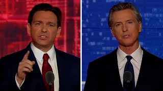 Watch the DeSantis vs Newsom debate in 3 minutes [upl. by Newberry]